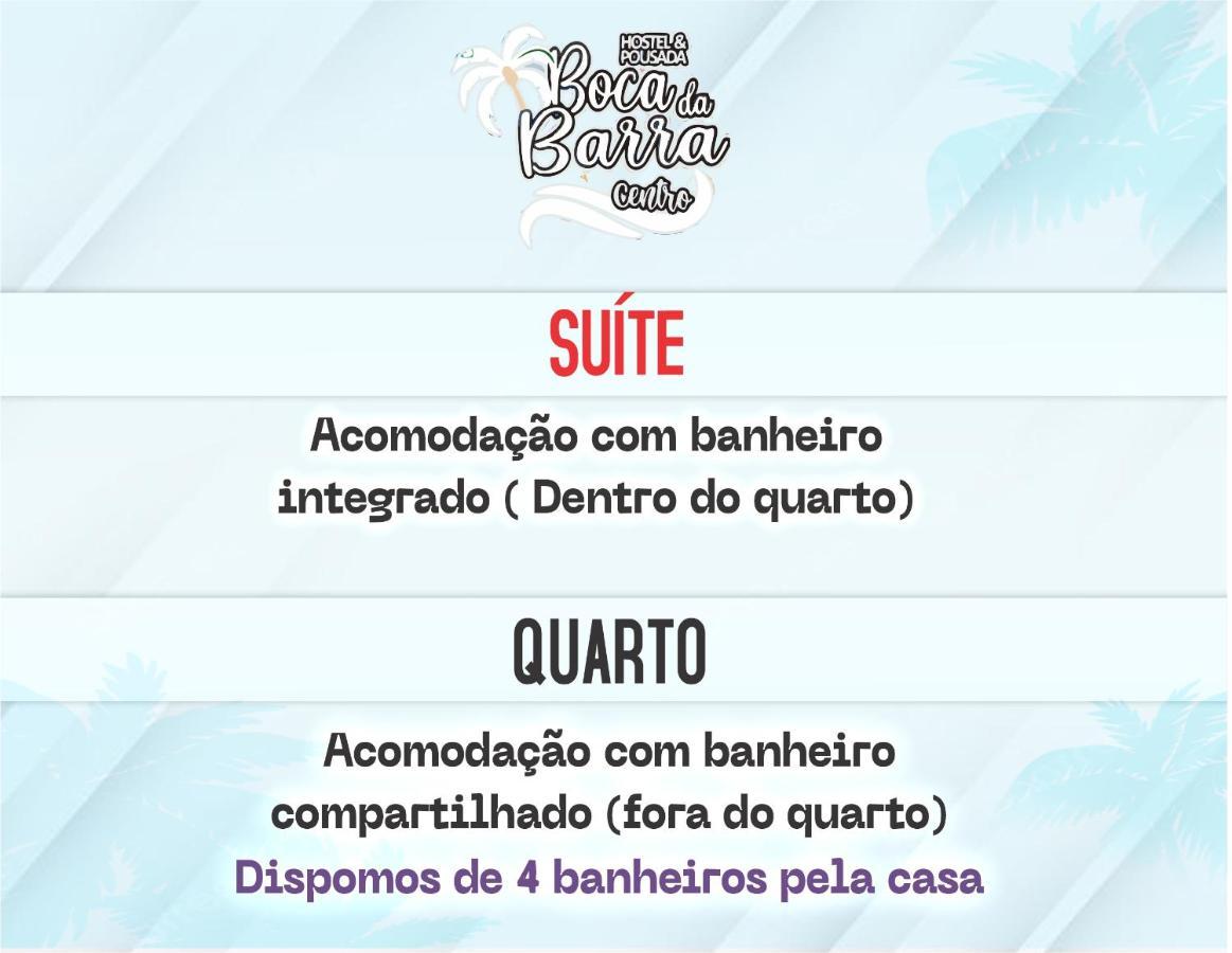 Pousada & Hostel Boca Da Barra Итаньяэн Экстерьер фото